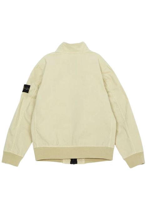 Giubbino bambino sabbia in cotone Stone Island | K1S164100004/MASABBIA